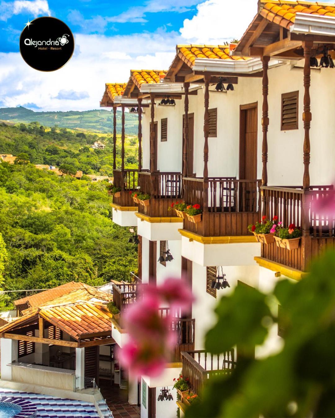 Hotel Alejandria Barichara Extérieur photo